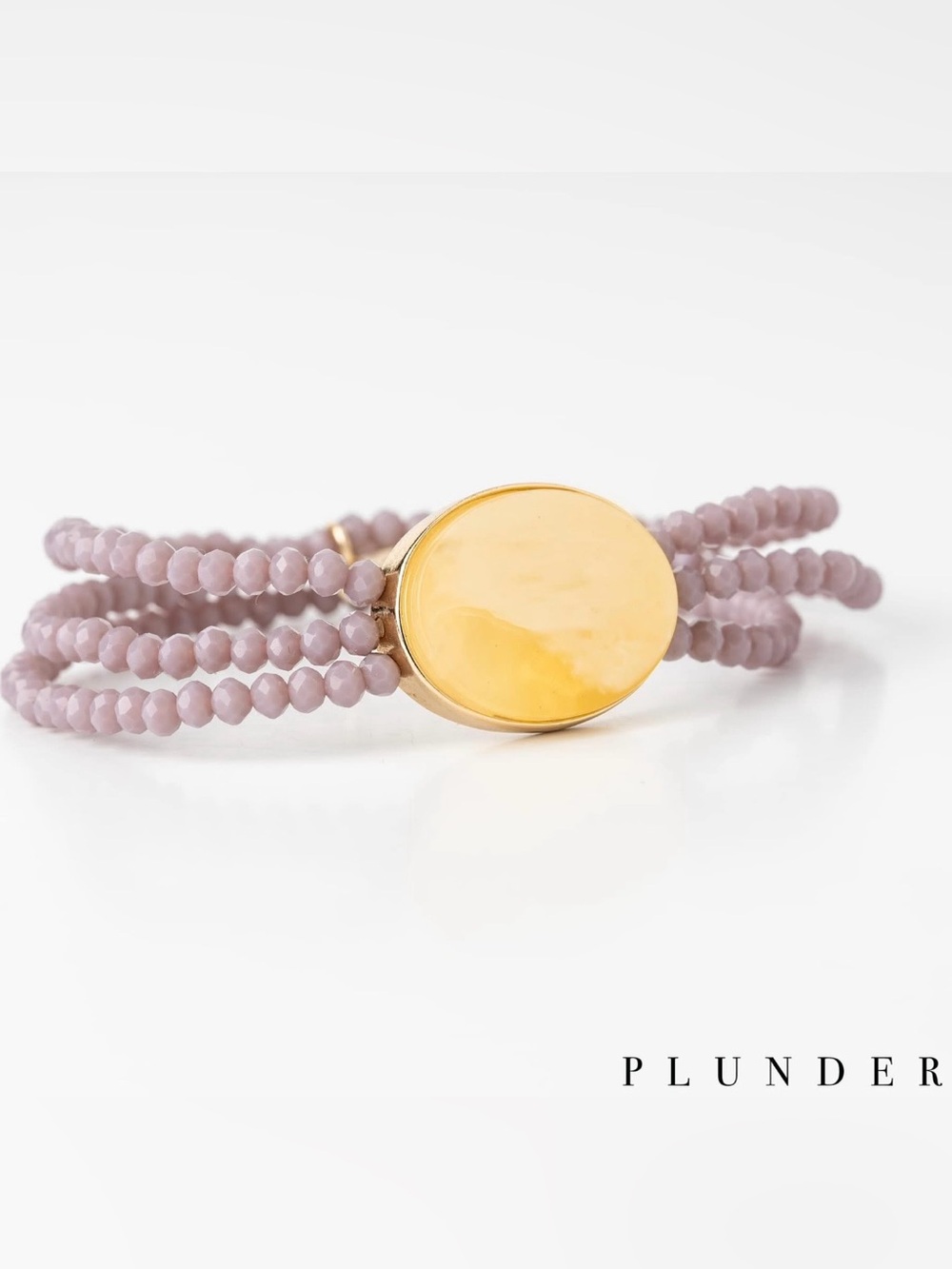 Plunder Bundle- 2 Necklaces with Pendants, Cuff Bracelet, Beaded Bracelet & Ring - Picture 4 of 11